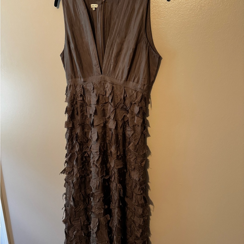 Vintage Brown Chan Luu Sleeveless Dress
